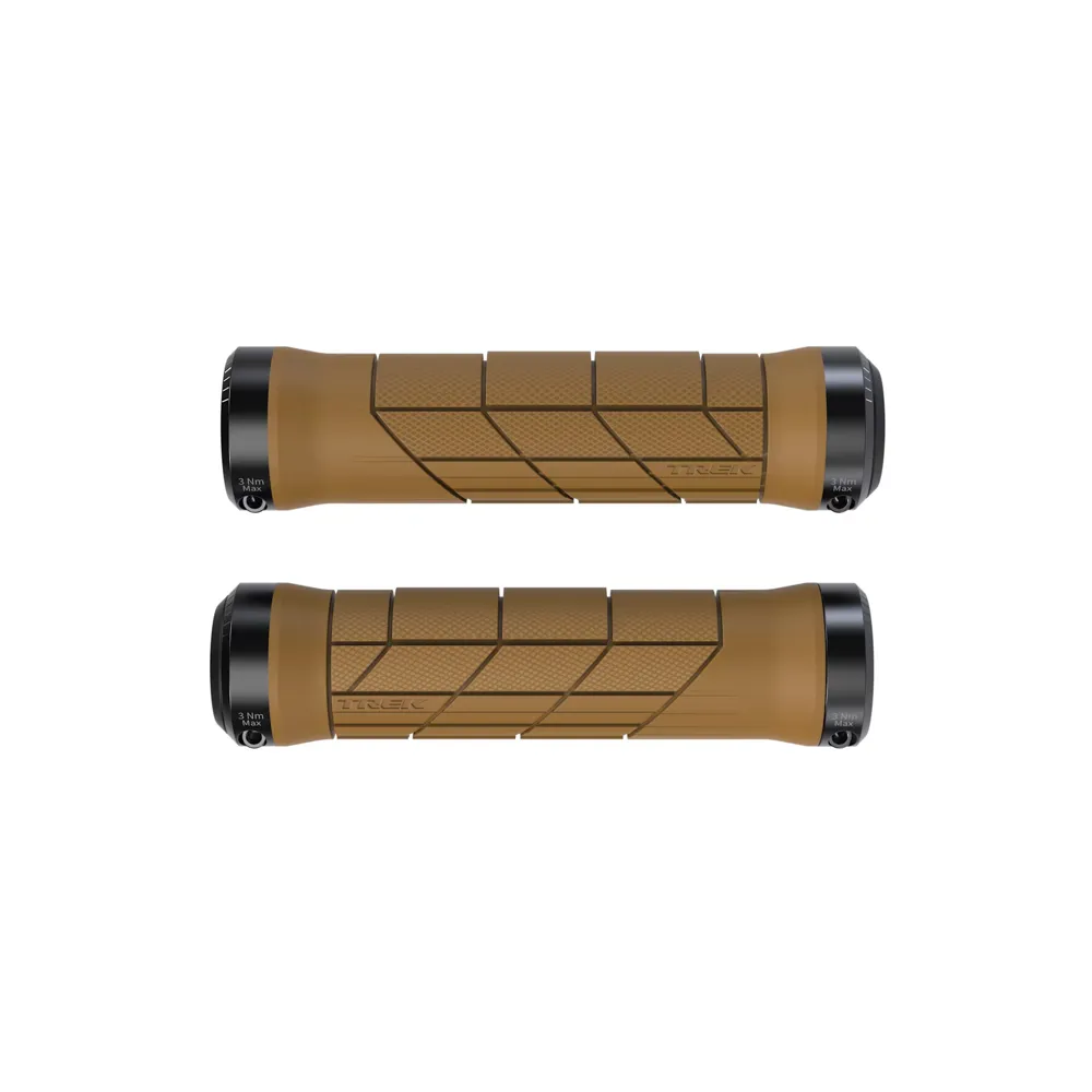 uPRISE Bikes Trek Line Pro MTB Grips - 130mm - Tan | Price match, 365 day return s, 18-Month Warranty, Finance Available & Free UK Delivery