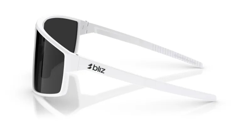 Bliz P002 Sunglasses - X-Large - Matte White/Smoke Lens-1
