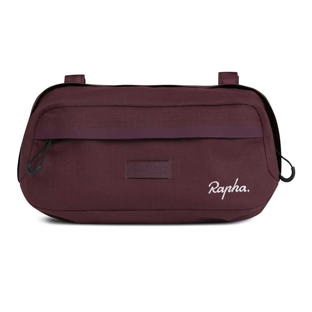 uPRISE Bikes Rapha Explore Bar Bag - Mahogany/White | Price match, 365 day return s, 18-Month Warranty, Finance Available & Free UK Delivery