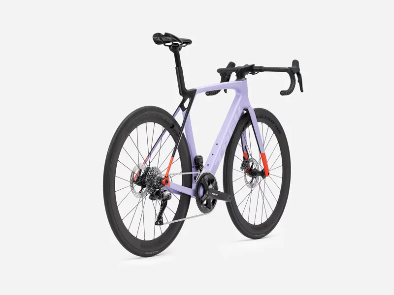 Trek Madone SL 6 2026 Carbon Aero Road Bike - Lavender Haze/Smoke-1