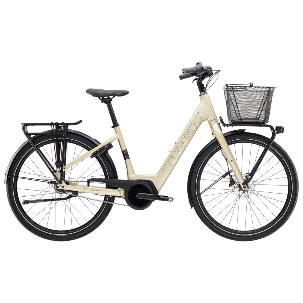 uPRISE Bikes Trek District+ 1 Coaster Lowstep 2026 Electric Hybrid Bike - Supernova | Price match, 365 day return s, 18-Month Warranty, Finance Available & Free UK Delivery