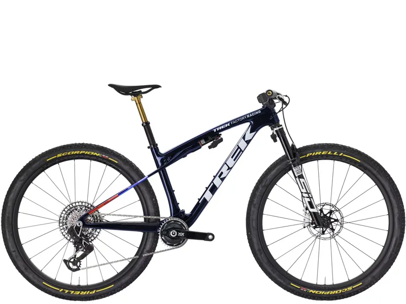 Trek Supercaliber SLR 9.9 XX Flight Attendant 29er 2026 Full Suspension MTB - Navy Smoke