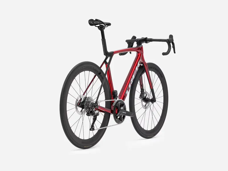 Trek Madone SL 6 2026 Carbon Aero Road Bike - Fury Red/Smoke-1