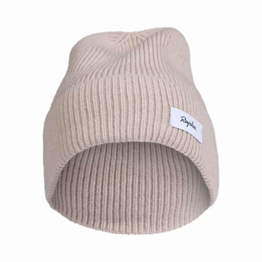 uPRISE Bikes Rapha Beanie - Stone/Basic White | Price match, 365 day return s, 18-Month Warranty, Finance Available & Free UK Delivery