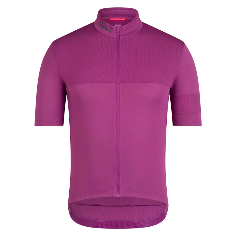 uPRISE Bikes Rapha Brevet Element Men's Short Sleeve Jersey - Amethyst | Price match, 365 day return s, 18-Month Warranty, Finance Available & Free UK Delivery