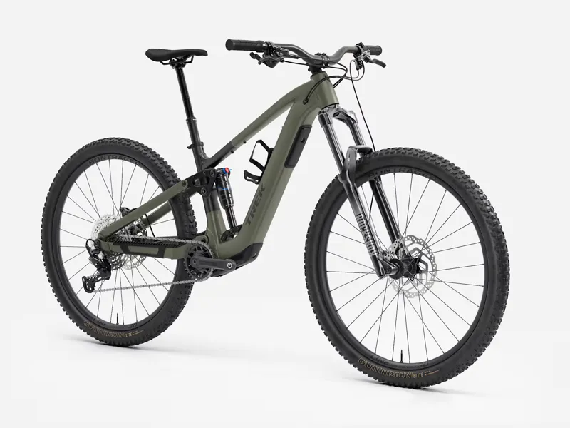 Trek Fuel+ EX 5 29er 2026 Electric Full Suspension MTB - Olive Grey-1