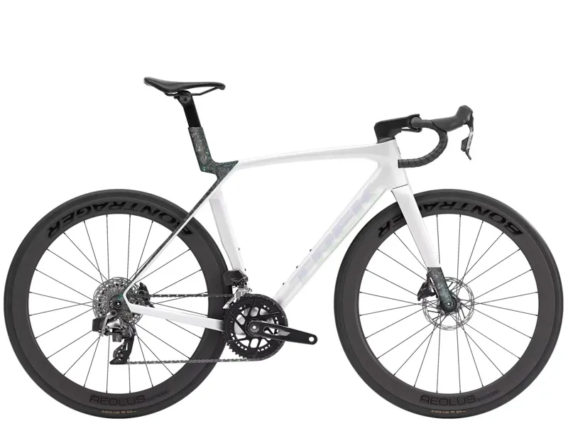 Trek Madone SL 6 AXS 2026 Carbon Aero Road Bike - Crystal White/Smoke