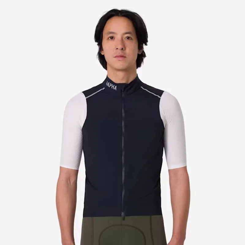 Rapha Pro Team Men's Gilet II - Black/Silver-2