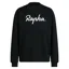 Rapha Heavyweight Men's Cotton Large Logo Sweatshirt - Black/White