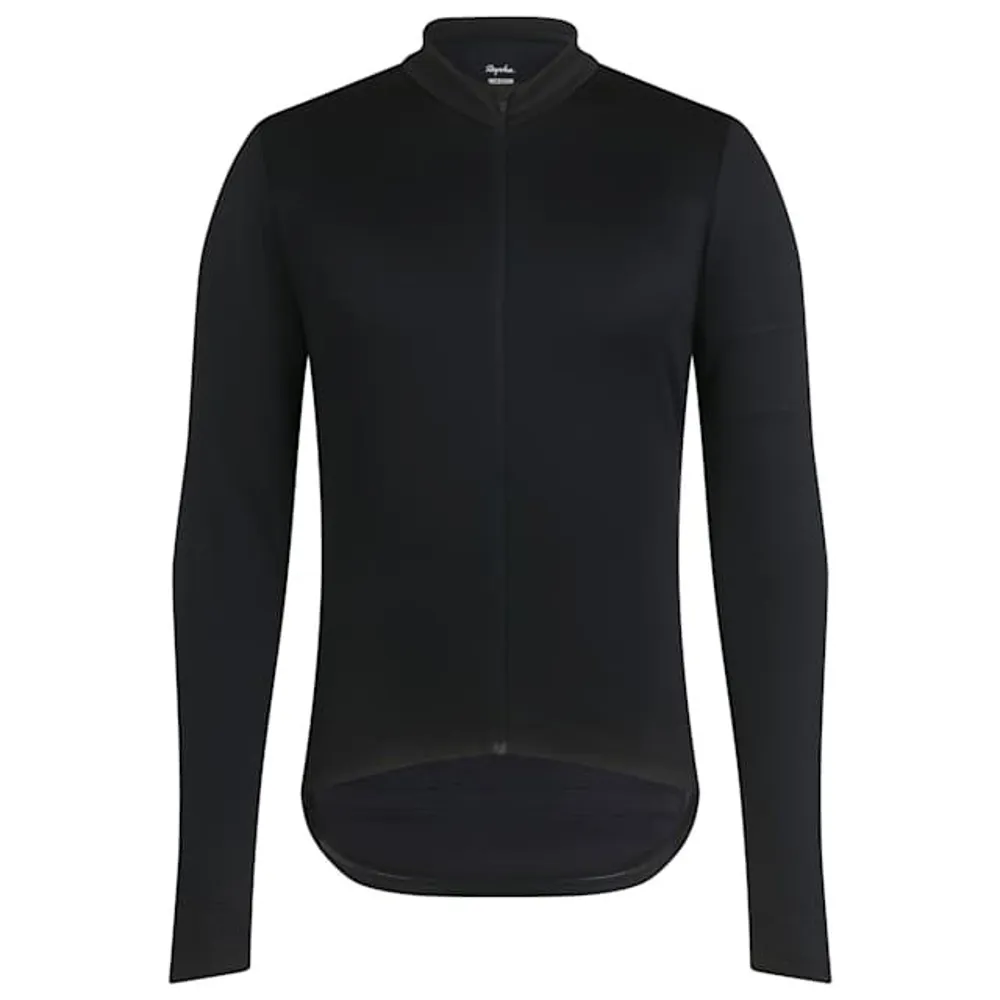 uPRISE Bikes Rapha Classic Men's Long Sleeve Jersey - Black/Black | Price match, 365 day return s, 18-Month Warranty, Finance Available & Free UK Delivery
