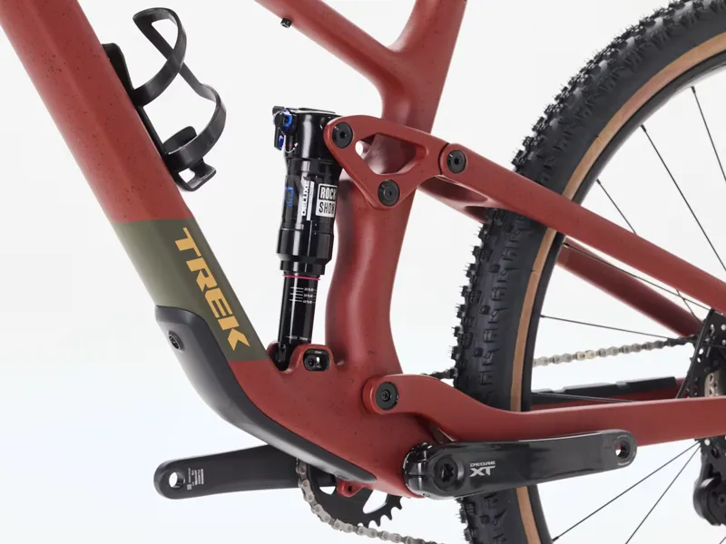 Trek Top Fuel 9.8 XT Di2 2026 Full Suspension MTB - Sedona Red-4