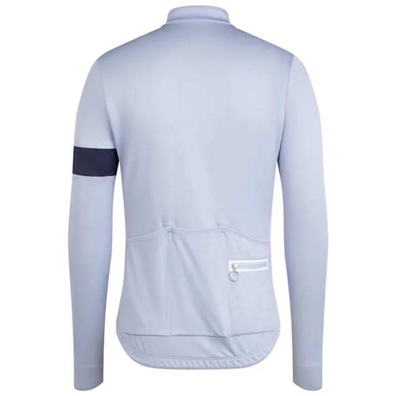 Rapha Classic Men's Long Sleeve Jersey - Arctic/Navy Purple-1