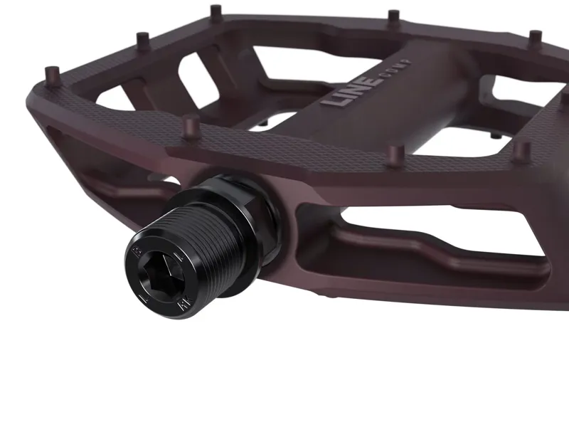 Trek Line Comp Flat MTB Pedals - Mulberry-2