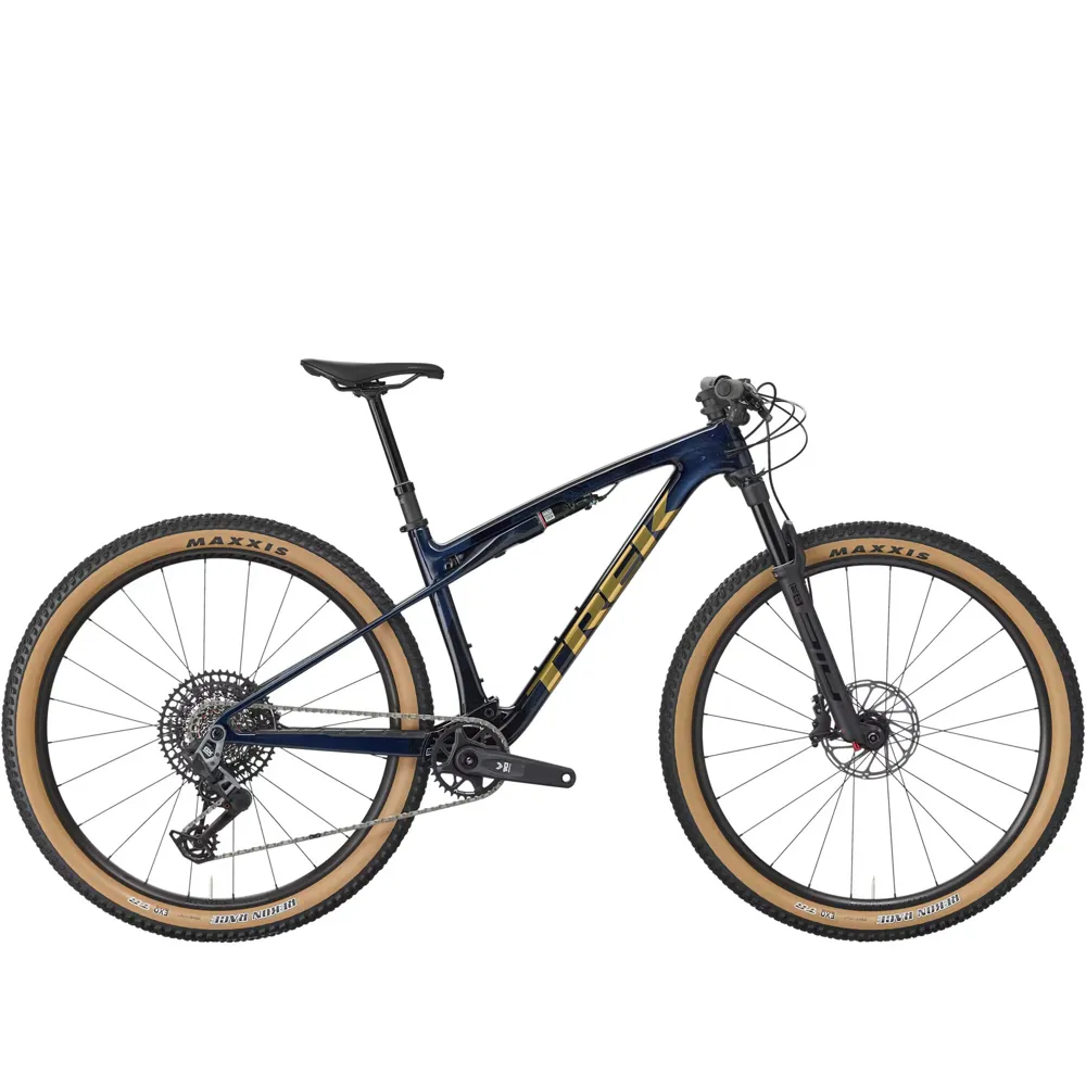 uPRISE Bikes Trek Supercaliber SL 9.7 GX AXS 29er 2026 Full Suspension MTB - Blue Smoke | Price match, 365 day return s, 18-Month Warranty, Finance Available & Free UK Delivery