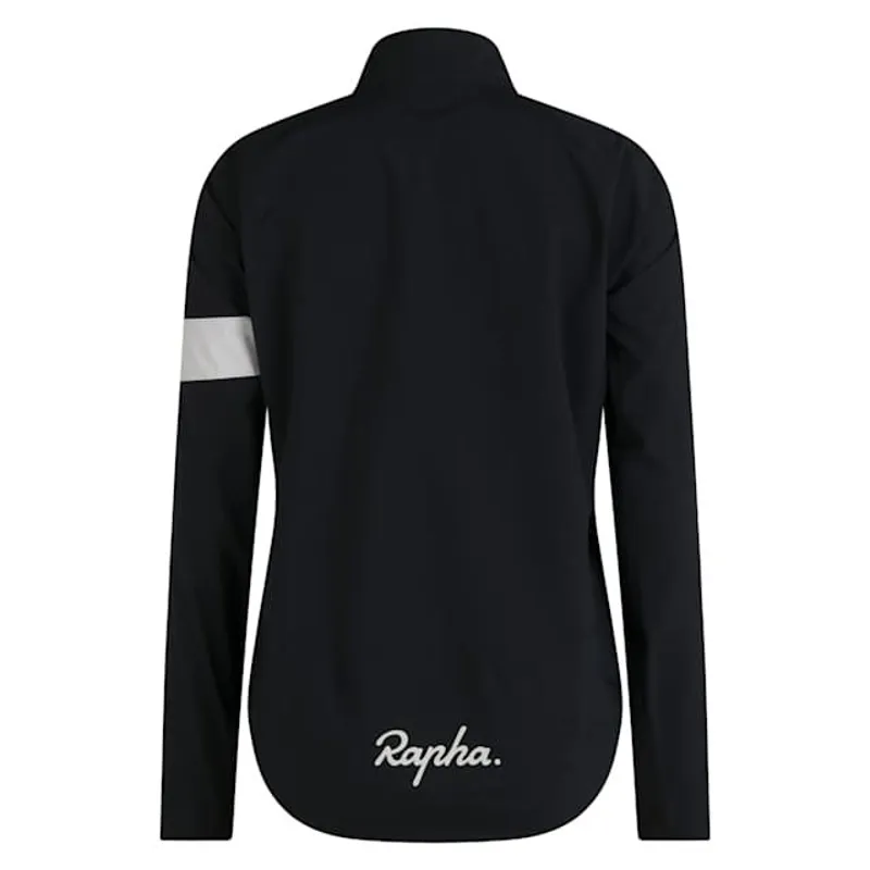 Rapha Core Women's Waterproof Rain Jacket III - Black/White-1