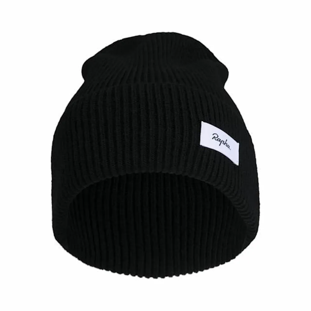 uPRISE Bikes Rapha Beanie - Black/White | Price match, 365 day return s, 18-Month Warranty, Finance Available & Free UK Delivery