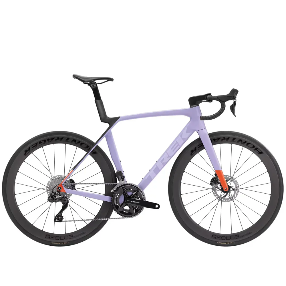uPRISE Bikes Trek Madone SL 6 2026 Carbon Aero Road Bike - Lavender Haze/Smoke | Price match, 365 day return s, 18-Month Warranty, Finance Available & Free UK Delivery