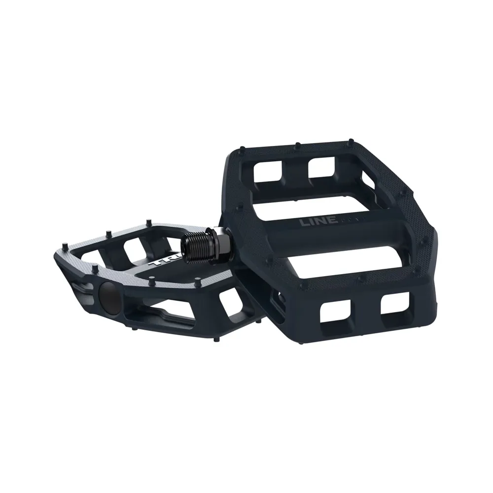 uPRISE Bikes Trek Line Comp Flat MTB Pedals - Nautical Navy | Price match, 365 day return s, 18-Month Warranty, Finance Available & Free UK Delivery