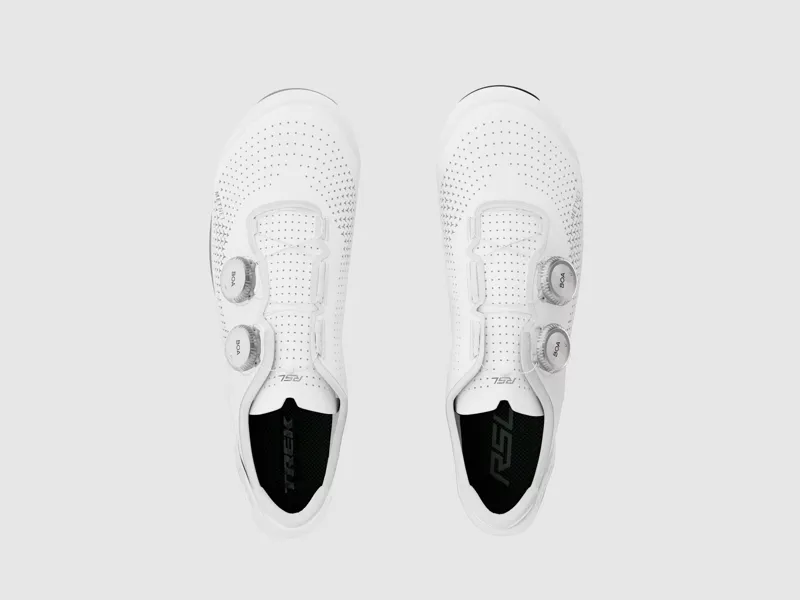 Trek RSL Road Cycling Shoes - White/Silver-4