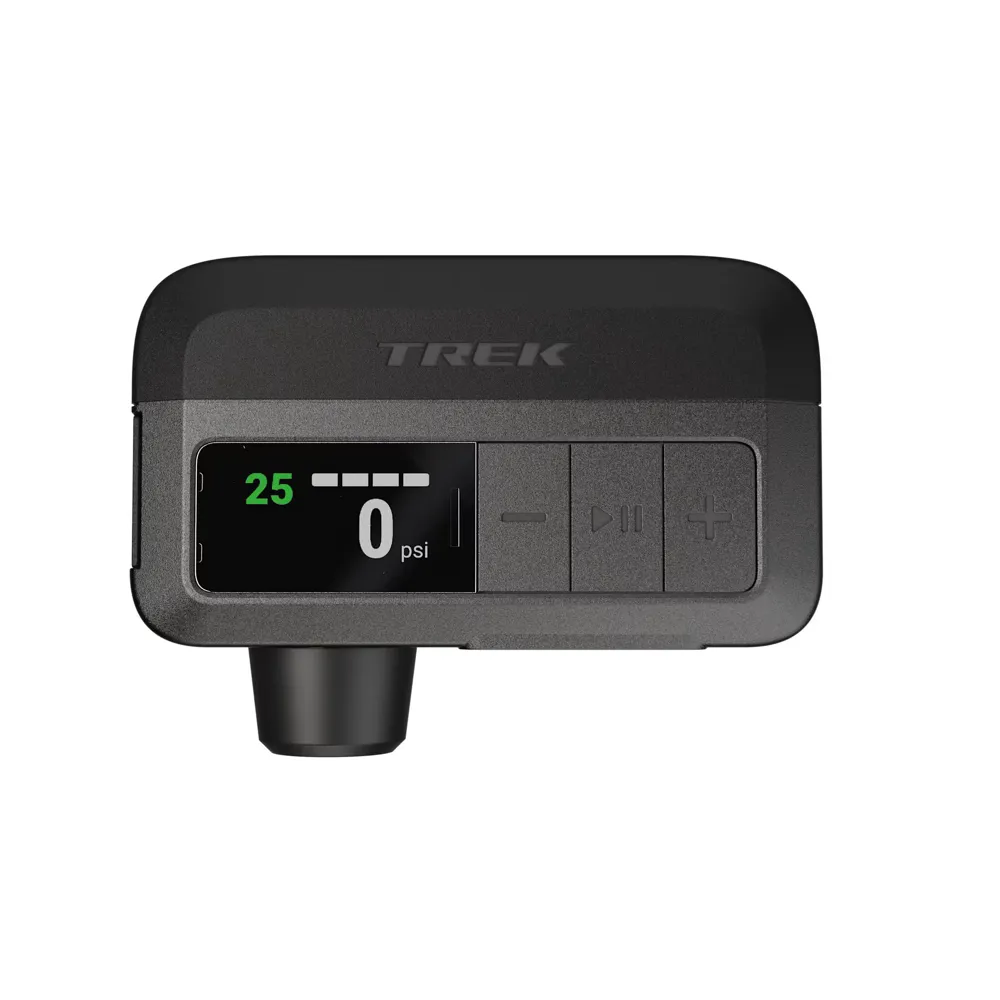 uPRISE Bikes Trek Air Rush Mini Electric Pump - Black | Price match, 365 day return s, 18-Month Warranty, Finance Available & Free UK Delivery