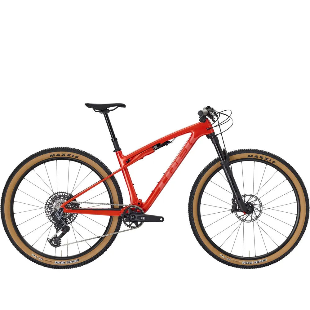 uPRISE Bikes Trek Supercaliber SL 9.7 GX AXS 2026 Full Suspension MTB - Lava | Price match, 365 day return s, 18-Month Warranty, Finance Available & Free UK Delivery