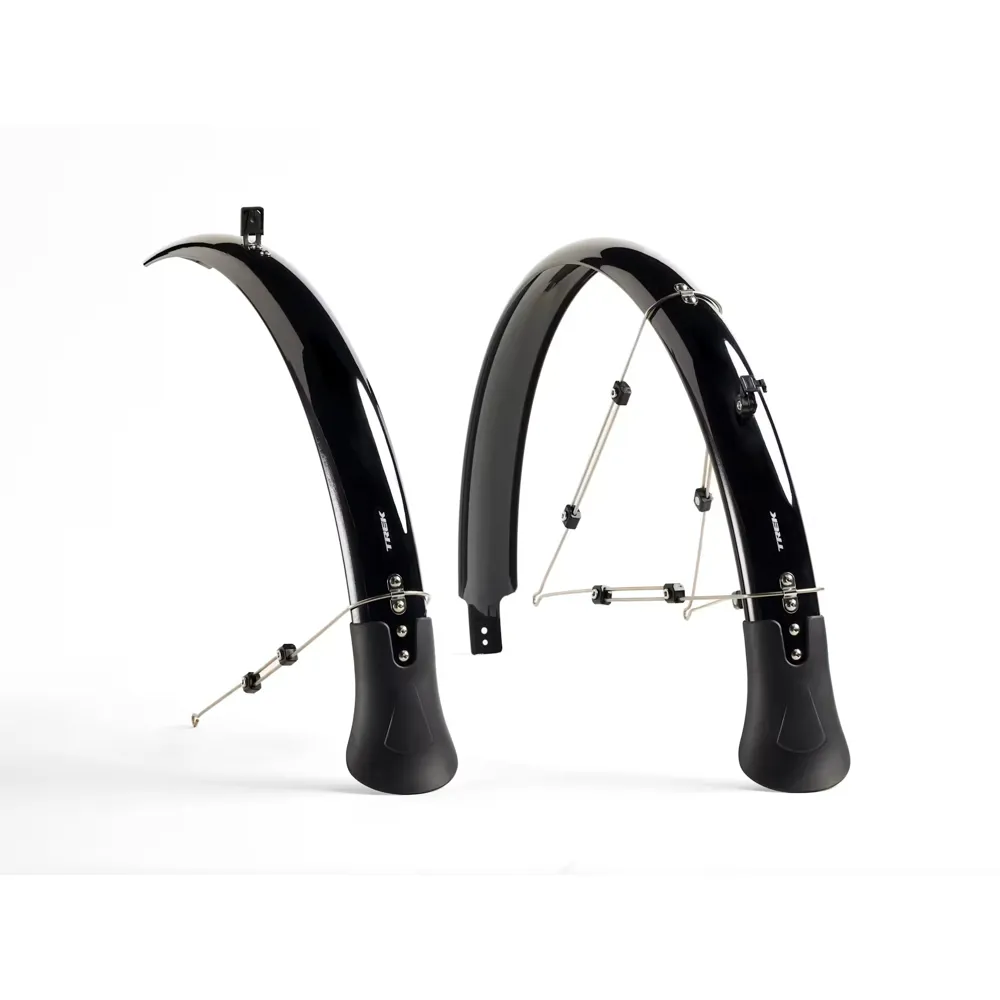uPRISE Bikes Trek NCS Mudguard Set - 650c x 50-55mm - Black | Price match, 365 day return s, 18-Month Warranty, Finance Available & Free UK Delivery