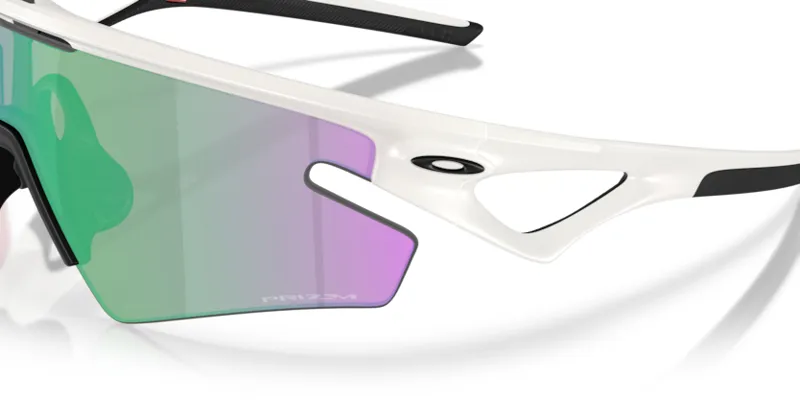 Oakley Sphaera Slash Sunglasses - Large - Matte Vapor/Prizm Jade Lens-4