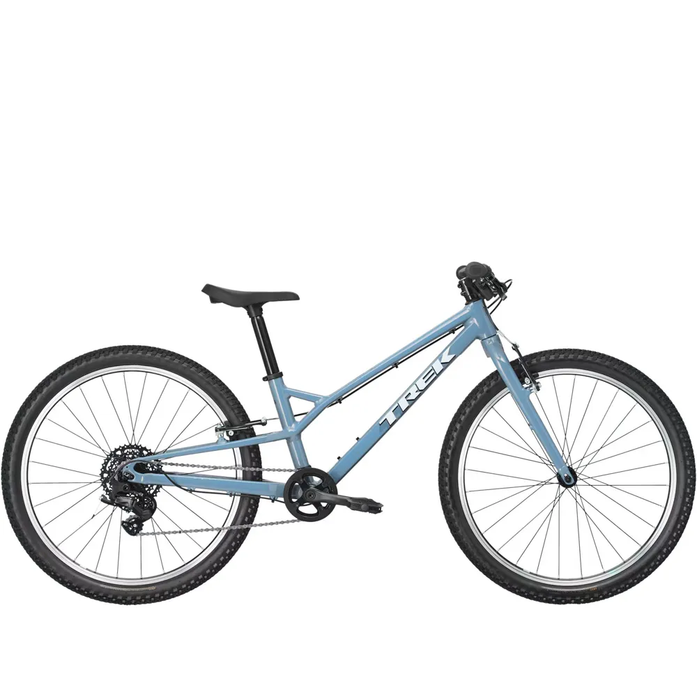 uPRISE Bikes Trek Wahoo 24 Path 24w 2026 Junior Hybrid Bike - Fjord Blue | Price match, 365 day return s, 18-Month Warranty, Finance Available & Free UK Delivery