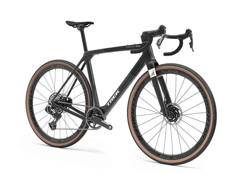 Trek Checkmate SLR 7 AXS 2026 Gravel Road Bike - Trek Black/Carbon Smoke-1