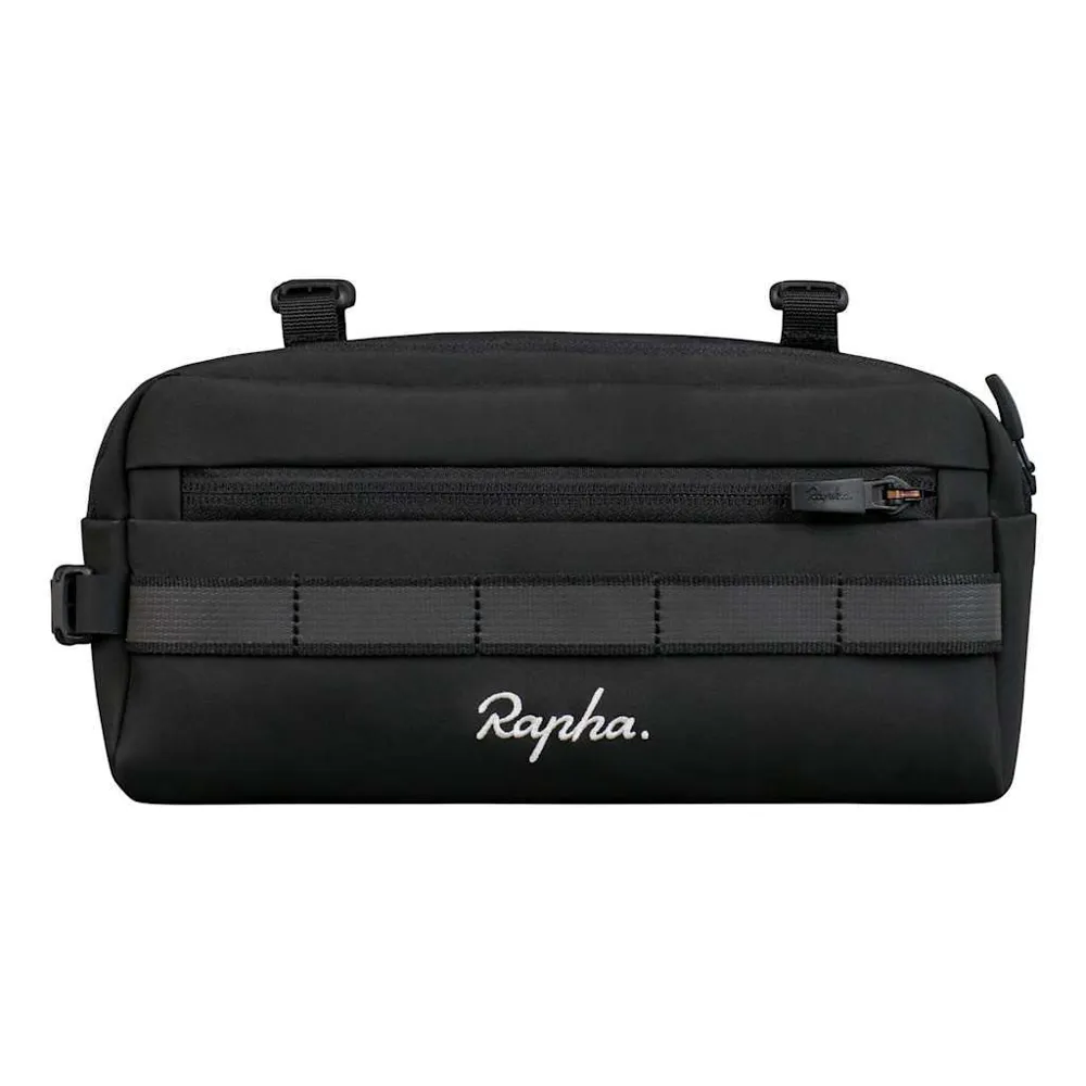 uPRISE Bikes Rapha Explore Bar Bag - Black | Price match, 365 day return s, 18-Month Warranty, Finance Available & Free UK Delivery