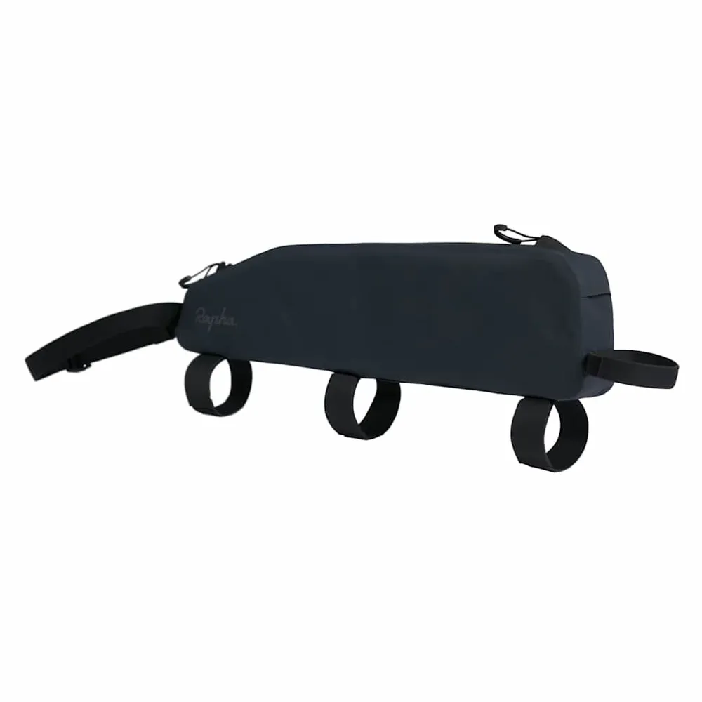 uPRISE Bikes Rapha Explore Top Tube Bag - Long - Vulcan/Asphalt | Price match, 365 day return s, 18-Month Warranty, Finance Available & Free UK Delivery