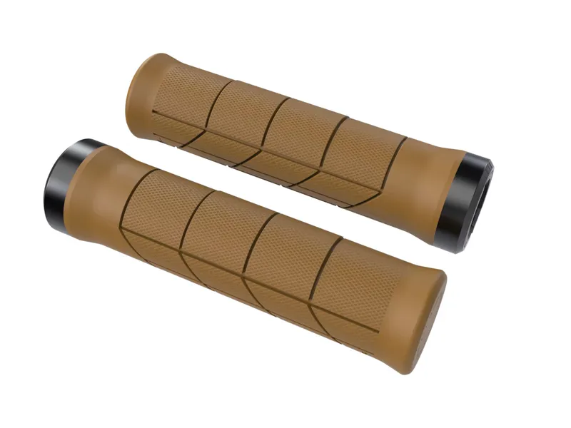 Trek Line Elite MTB Grips - 130mm - Tan-1