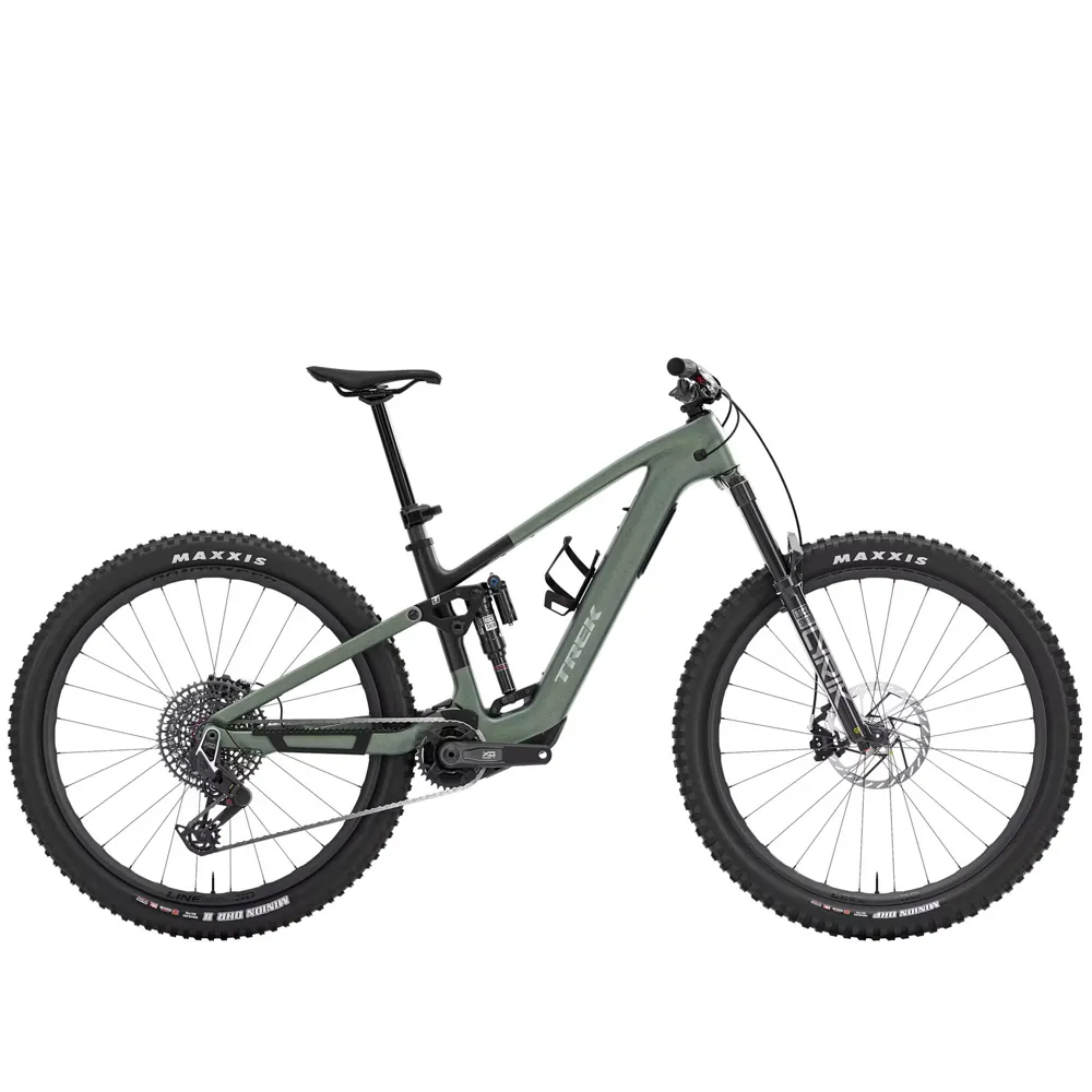 uPRISE Bikes Trek Fuel+ EX 9.9 X0 AXS 29er 2026 Electric Full Suspension MTB - Lichen Green | Price match, 365 day return s, 18-Month Warranty, Finance Available & Free UK Delivery