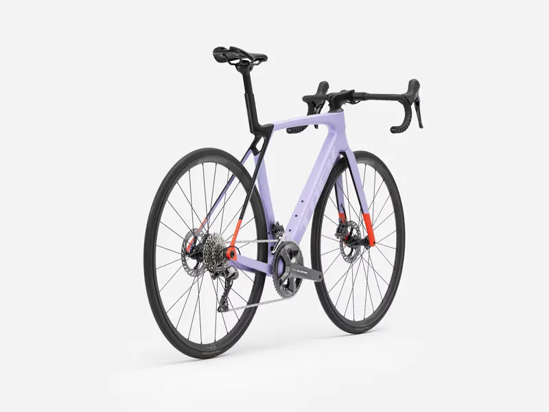 Trek Madone SL 5 2026 Carbon Aero Road Bike - Lavender Haze/Smoke-1