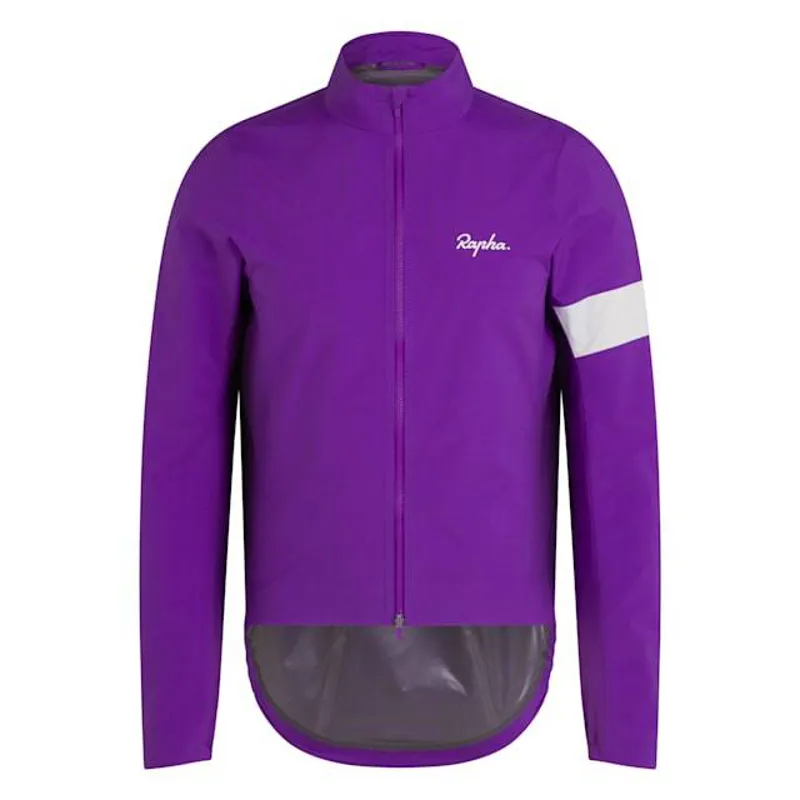 Rapha Core Men's Waterproof Rain Jacket - Ultraviolet/White