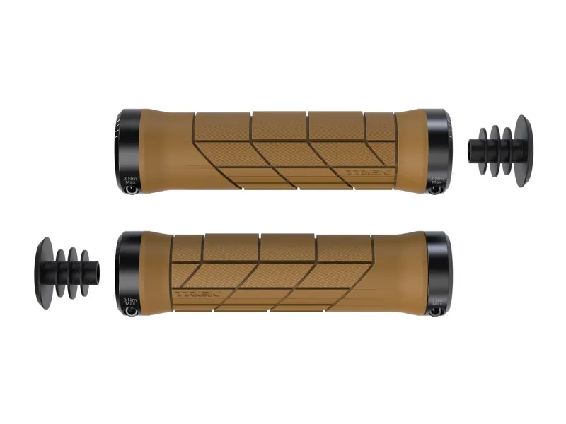 Trek Line Pro MTB Grips - 130mm - Tan-1