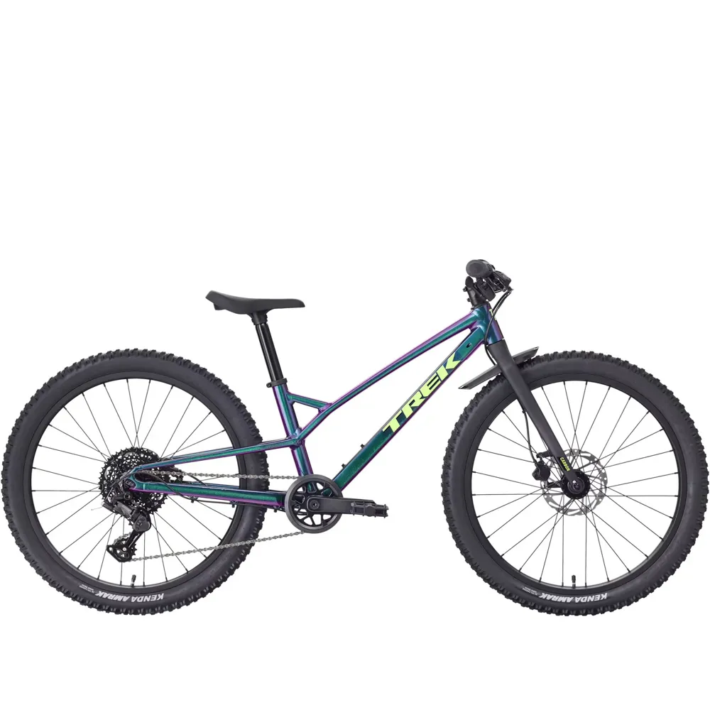 uPRISE Bikes Trek Wahoo 24 Trail 24w 2026 Kids Bike - Emerald Iris | Price match, 365 day return s, 18-Month Warranty, Finance Available & Free UK Delivery
