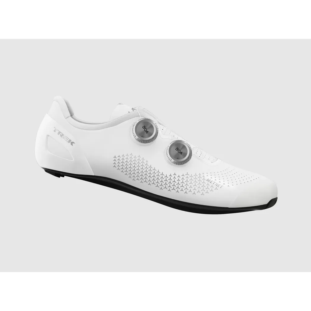 uPRISE Bikes Trek RSL Road Cycling Shoes - White/Silver | Price match, 365 day return s, 18-Month Warranty, Finance Available & Free UK Delivery