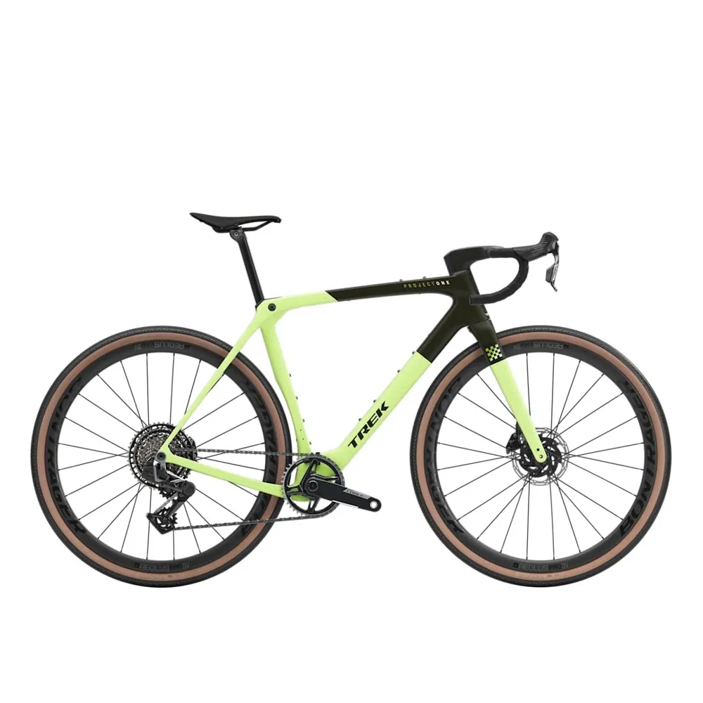 uPRISE Bikes Trek Checkmate SLR 7 AXS 2026 Gravel Road Bike - Olive Drab/Glowstick | Price match, 365 day return s, 18-Month Warranty, Finance Available & Free UK Delivery