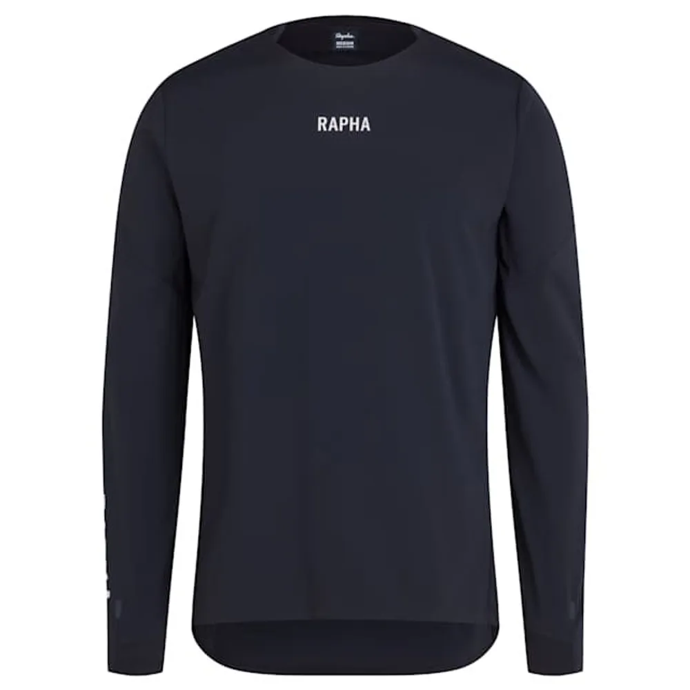 uPRISE Bikes Rapha Trail Finale Windblock Men's Long Sleeve Jersey - Black/White | Price match, 365 day returns, 18-Month Warranty, Finance Available & Free UK Delivery