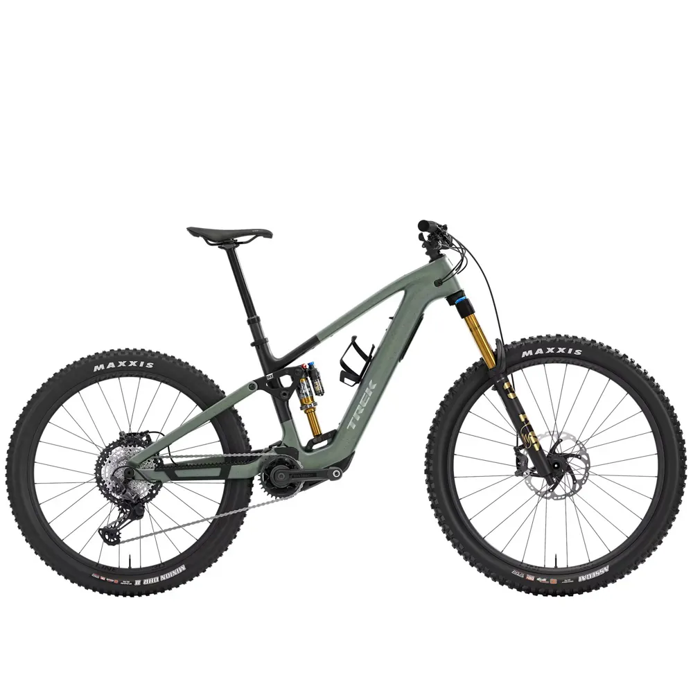uPRISE Bikes Trek Fuel+ MX 9.8 XT 2026 Electric Full Suspension MTB - Lichen Green | Price match, 365 day return s, 18-Month Warranty, Finance Available & Free UK Delivery