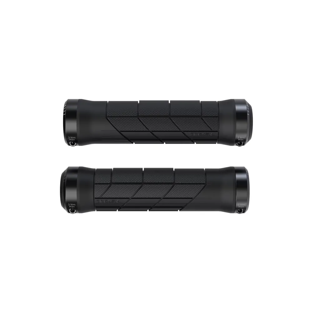uPRISE Bikes Trek Line Pro MTB Grips - 130mm - Black | Price match, 365 day returns, 18-Month Warranty, Finance Available & Free UK Delivery