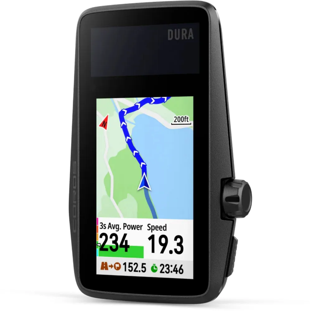 uPRISE Bikes Coros Dura Solar GPS Computer - Black | Price match, 365 day returns, 18-Month Warranty, Finance Available & Free UK Delivery
