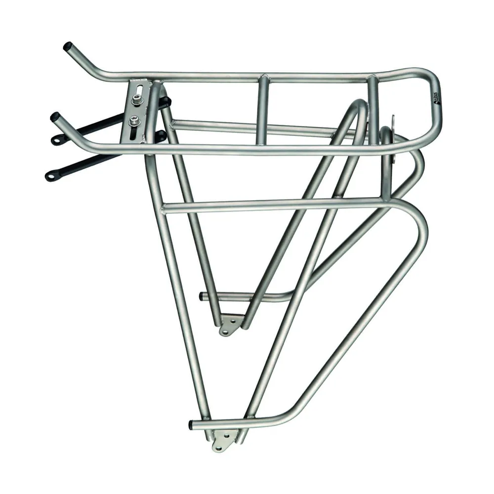 uPRISE Bikes Tubus Cosmo Stainless Steel Rear Pannier Rack - Silver | Price match, 365 day return s, 18-Month Warranty, Finance Available & Free UK Delivery