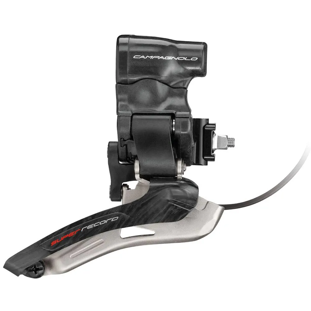 uPRISE Bikes Campagnolo EPS Super Record 12x Carbon Front Road Mech - Black | Price match, 365 day return s, 18-Month Warranty, Finance Available & Free UK Delivery