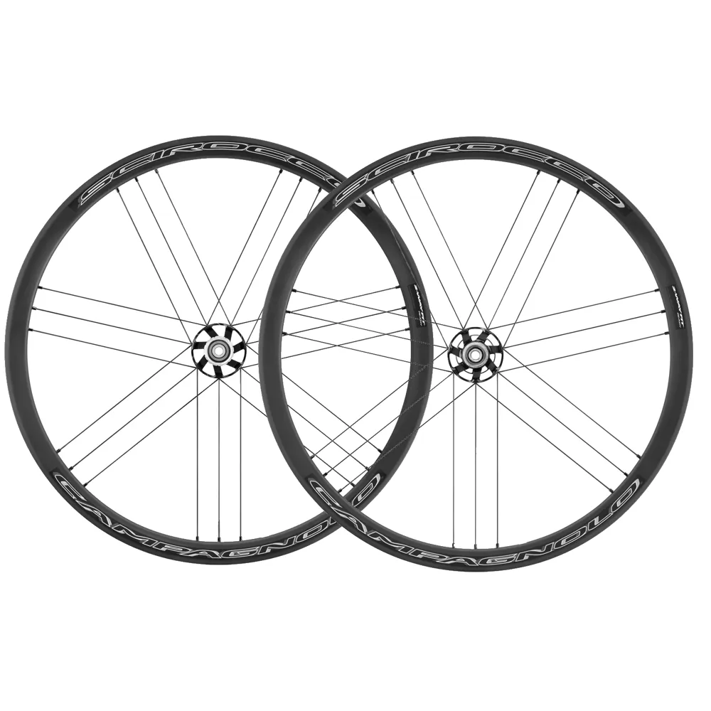 uPRISE Bikes Campagnolo Scirocco BT Disc Road Wheelset - Shimano | Price match, 365 day return s, 18-Month Warranty, Finance Available & Free UK Delivery