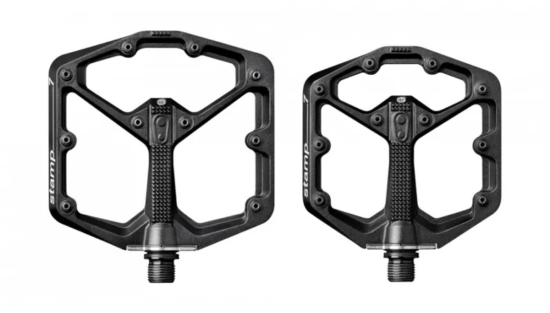 Crank Brothers Stamp 7 MTB Flat Pedals - Black-1