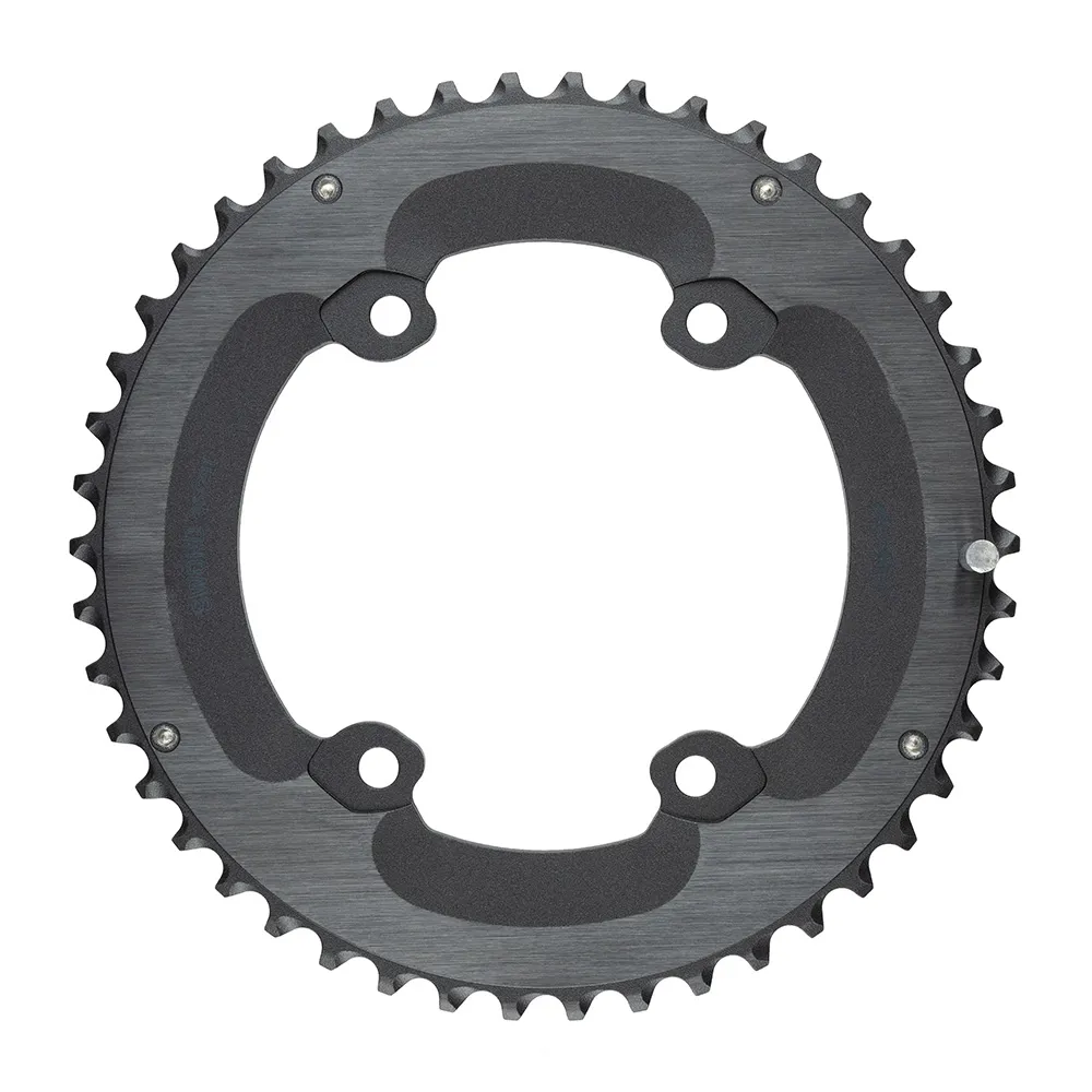 uPRISE Bikes Microshift Sword FC-7000 2x 110 BCD Shift Ramps Chainrings - Black | Price match, 365 day returns, 18-Month Warranty, Finance Available & Free UK Delivery