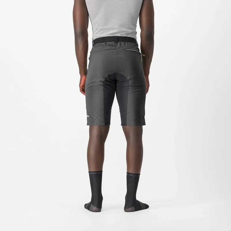 Castelli Unlimited Men's Baggy Shorts - Dark Grey/Black-1