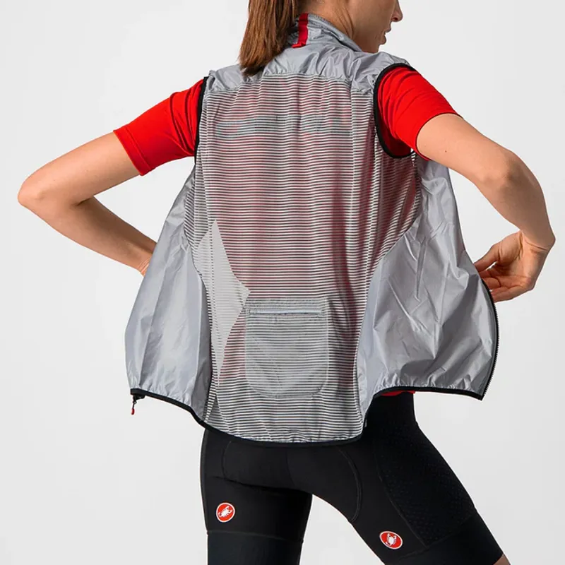 Castelli Aria Women's Windproof Vest - Silver Grey-3